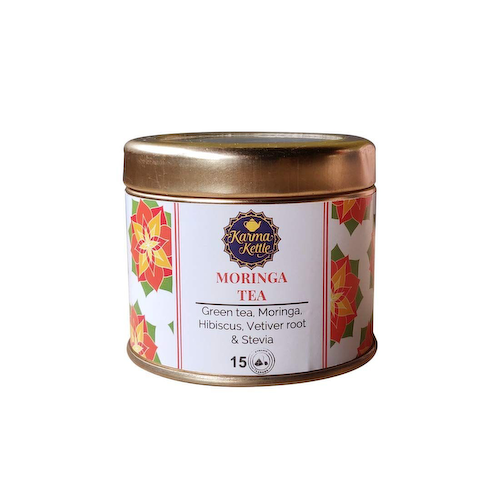 Зеленый чай с Морингой (15 пак), Moringa Tea, произв. Karma Kettle #1