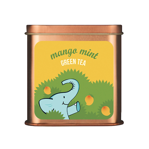 Зеленый чай с Мятой и Манго (100 г), Mango Mint Green Tea, произв. Tea Trunk #1