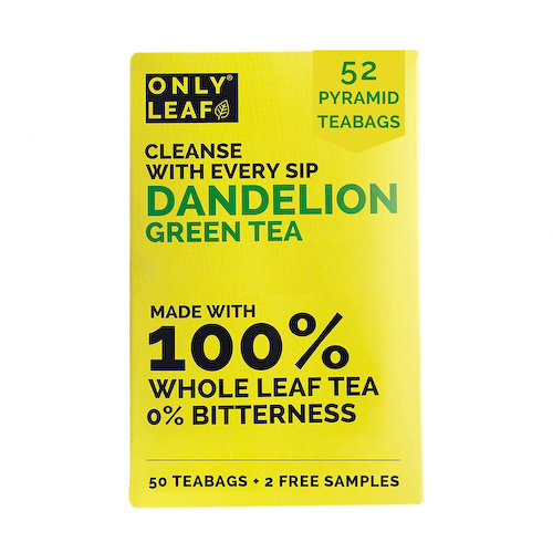 Зеленый чай с Одуванчиком (52 пак), Dandelion Green Tea, произв. Onlyleaf #1