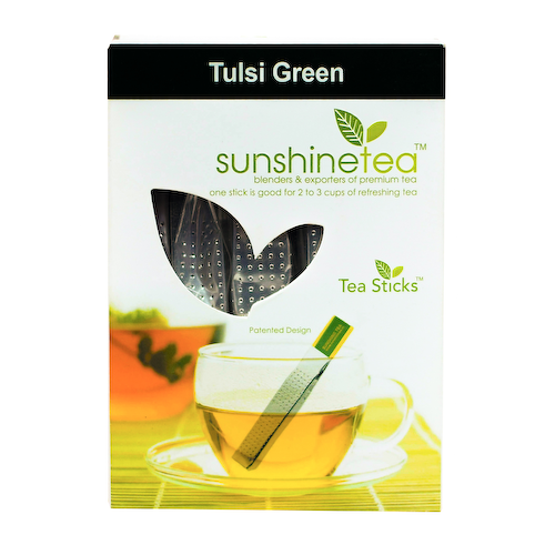 Зеленый чай с Тулси (10 пак), Tulsi Green, произв. Sunshine Tea #1