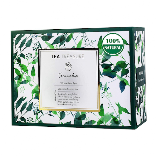 Зеленый чай Сенча (18 пак, 2 г), Sencha Green Tea, произв. Tea Treasure #1