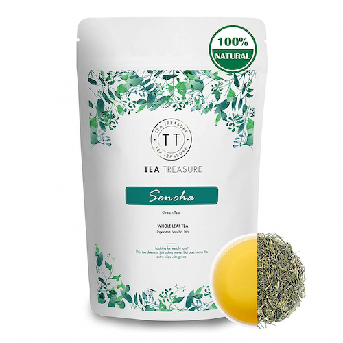 Зеленый чай Сенча (50 г), Sencha Green Tea, произв. Tea Treasure #1