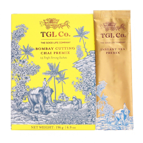 Бомбей чай Премикс (14 пак, 14 г), Bombay Cutting Chai Premix, произв. TGL Co. #1