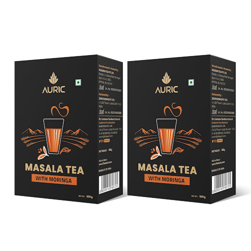 Чай Масала с Морингой (2 x 500 г), Masala Tea with Moringa, произв. Auric #1