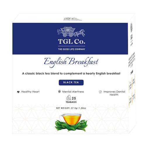 Черный чай Английский завтрак (25 пак, 1,5 г), English Breakfast Black Tea, произв. TGL Co. #1