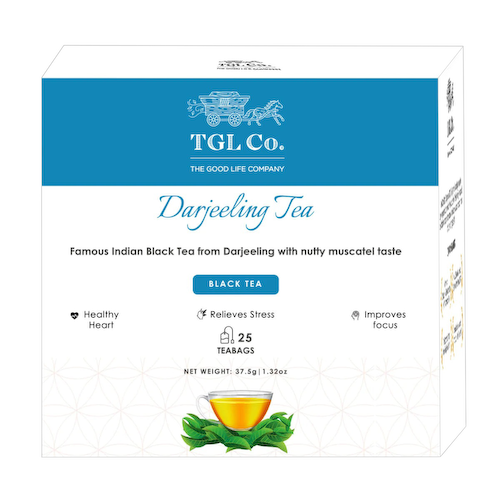 Черный чай Дарджилинг (25 пак, 1,5 г), Darjeeling Black Tea, произв. TGL Co. #1
