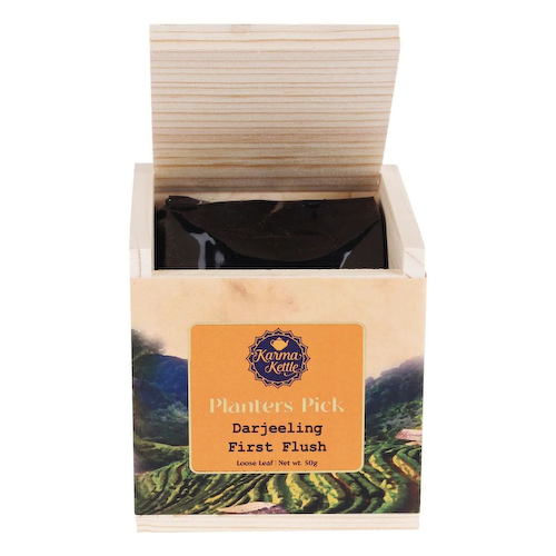 Черный чай Дарджилинг первого сбора (50 г), Darjeeling First Flush Tea, произв. Karma Kettle #1
