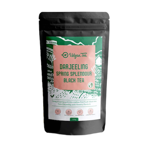 Черный чай Дарджилинг Весеннее великолепие (100 г), Darjeeling Spring Splendour Black Tea, произв. Udyan Tea #1