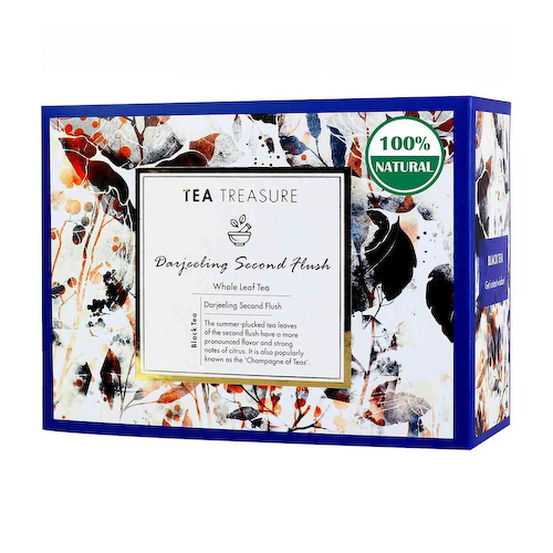 Черный чай Дарджилинг второго сбора (18 пак, 2 г), Darjeeling Second Flush Tea, произв. Tea Treasure #1