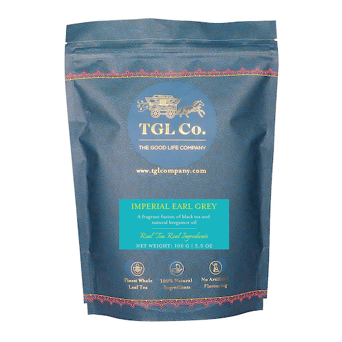 Черный чай Эрл Грей Империал (100 г), Imperial Earl Grey Black Tea, произв. TGL Co. #1