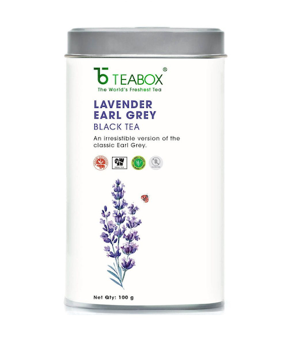 Черный чай Эрл Грей с Лавандой (100 г), Lavender Earl Grey, произв. Teabox #1