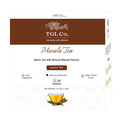 Черный чай Масала (25 пак, 1,5 г), Masala Tea, произв. TGL Co. #1