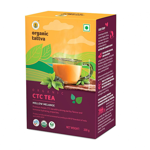Гранулированный чай Ассам (200 г), Organic CTC Tea, произв. Organic Tattva #1