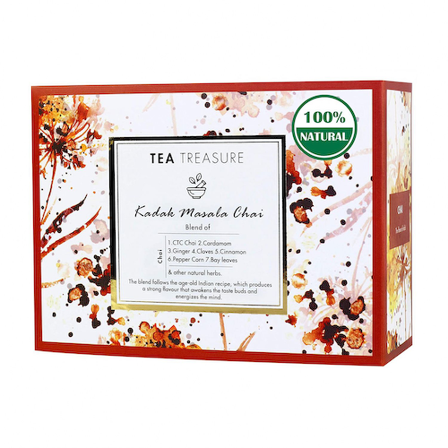 Кадак Масала чай (18 пак, 2 г), Kadak Masala Chai, произв. Tea Treasure #1