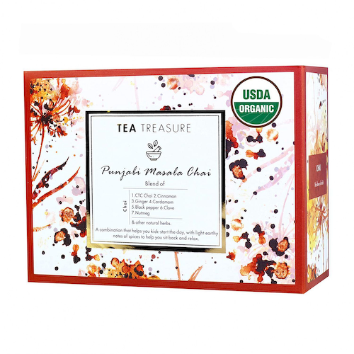 Панджаби Масала чай (18 пак, 2 г), Punjabi Masala Chai, произв. Tea Treasure #1