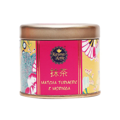 Чай Матча с Куркумой и Морингой (50 г), Matcha Turmeric &amp; Moringa, произв. Karma Kettle #1