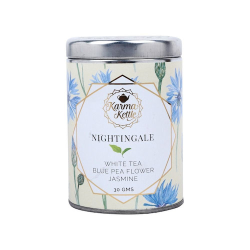 Белый чай с Клиторией и Жасмином (30 г), Nightingale, произв. Karma Kettle #1