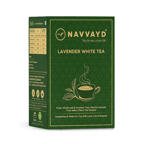 Белый чай с Лавандой (100 г), Lavender White Tea, произв. Navvayd #1