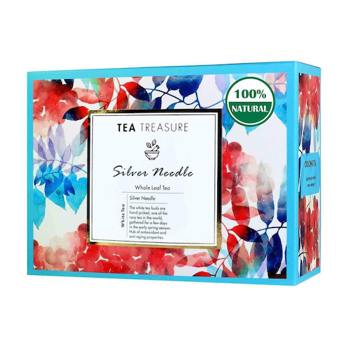 Белый чай Серебряные иглы (18 пак, 2 г), Silver Needle White Tea, произв. Tea Treasure #1