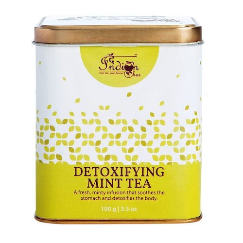 Чай для детокса с Мятой (100 г), Detoxifying Mint Tea, произв. Indian Chai #1