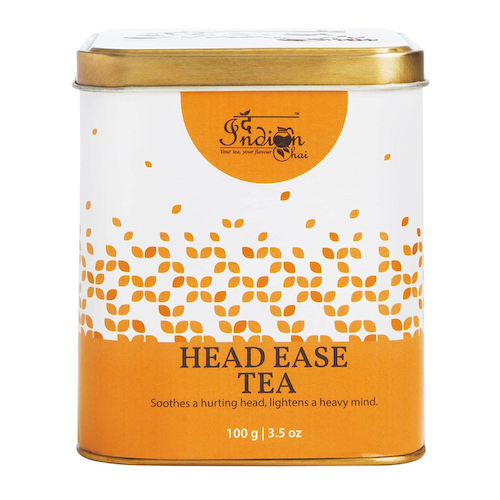 Чай для облегчения головной боли (100 г), Head Ease Tea, произв. Indian Chai #1