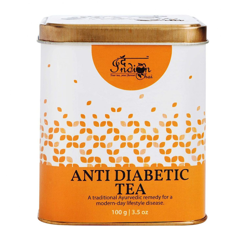 Чай для улучшения состояния при диабете (100 г), Anti Diabetic Tea, произв. Indian Chai #1