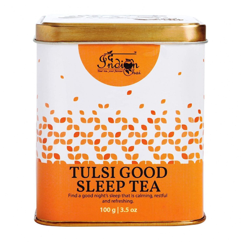 Чай для здорового сна с Тулси (100 г), Tulsi Good Sleep Tea, произв. Indian Chai #1