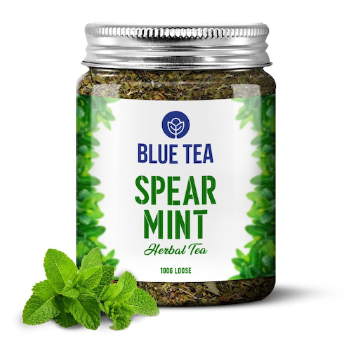 Чай из Колосистой мяты (100 г), Spearmint Herbal Tea, произв. Blue Tea #1
