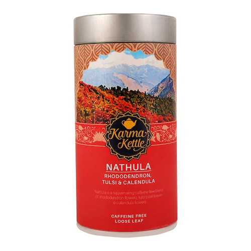 Чай из Рододендрона, Тулси и Календулы (50 г), Nathula, произв. Karma Kettle #1