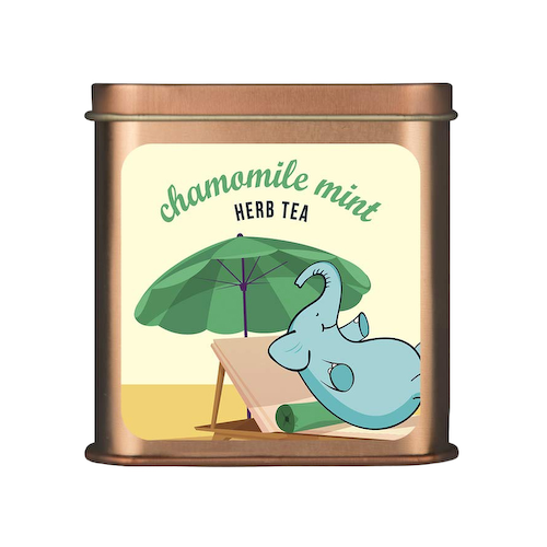 Чай из Ромашки и Мяты (50 г), Chamomile Mint Herb Tea, произв. Tea Trunk #1