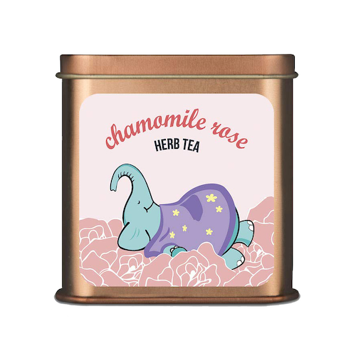 Чай из Ромашки и Розы (50 г), Chamomile Rose Herb Tea, произв. Tea Trunk #1