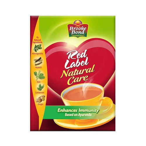 Чай листовой из 5 аюрведических трав (250 г), Red Label Natural Care Tea, произв. Brooke Bond #1