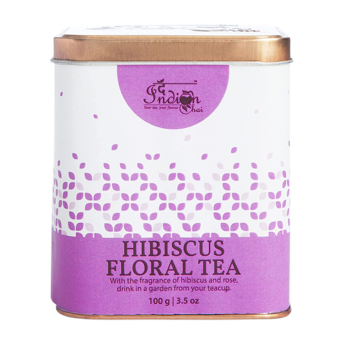 Чай с Гибискусом (100 г), Hibiscus Floral Tea, произв. Indian Chai #1