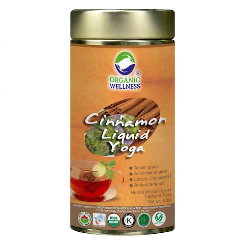 Чай с Корицей Жидкая йога (100 г), Cinnamon Liquid Yoga Tea, произв. Organic Wellness #1