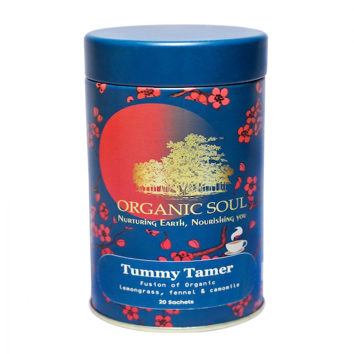 Чай с органическим Лемонграссом, Фенхелем и Ромашкой (20 пак, 2 г), Tummy Tamer, произв. Organic Soul #1