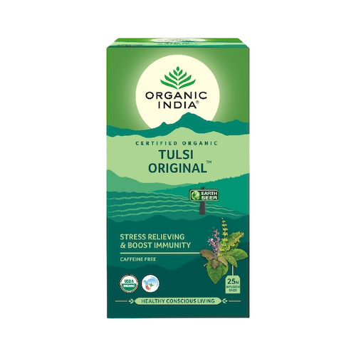 Чай с Тулси (25 пак, 1,74 г), Tulsi Original, произв. Organic India #1