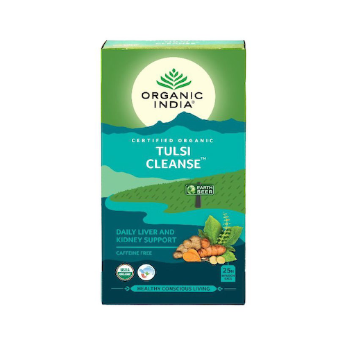 Чай с Тулси (25 пак, 1,6 г), Tulsi Cleanse, произв. Organic India #1