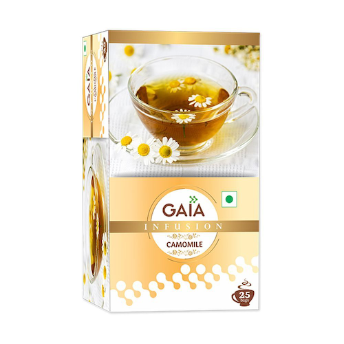 Ромашковый чай (25 пак, 2 г), Infusion Camomile, произв. Gaia #1