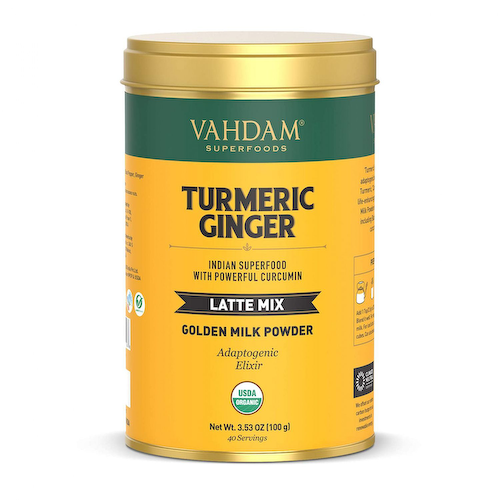 Смесь латте из Куркумы и Имбиря (100 г), Turmeric Ginger Latte Mix, произв. VAHDAM #1