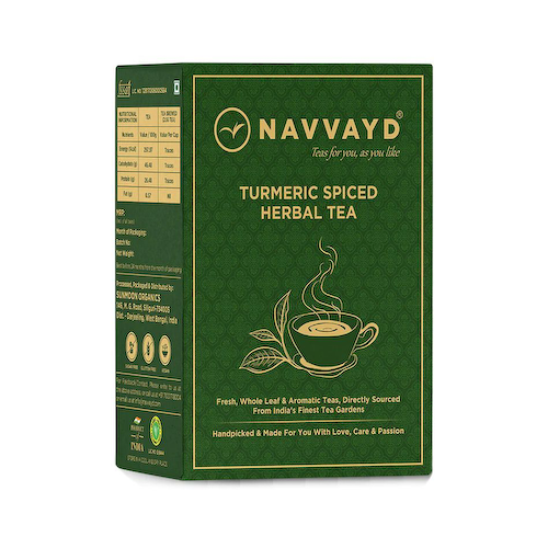 Травяной чай с Куркумой и специями (100 г), Turmeric Spiced Herbal Tea, произв. Navvayd #1