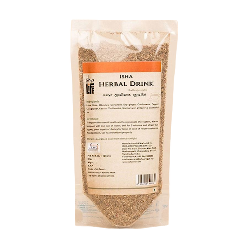 Травяной напиток (100 г), Herbal Drink, произв. Isha Life #1