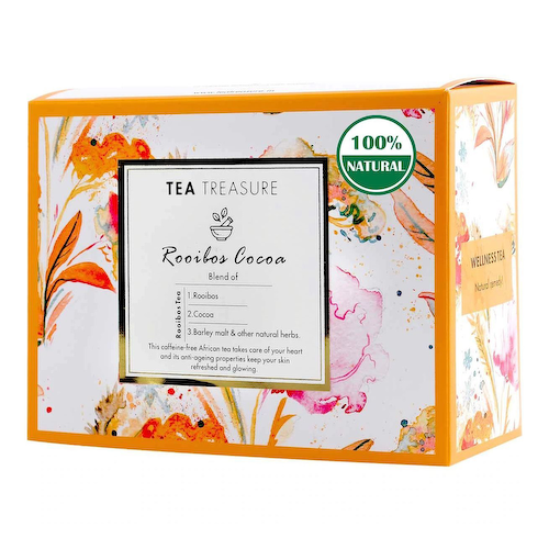 Чай Ройбуш с Какао (18 пак, 2 г), Rooibos Cocoa Tea, произв. Tea Treasure #1