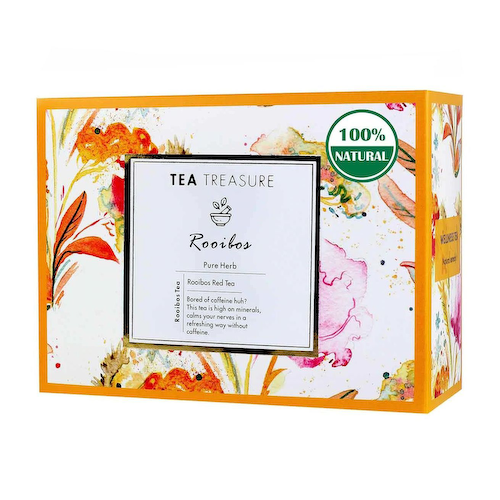 Красный чай Ройбуш (18 пак, 2 г), Rooibos Red Tea, произв. Tea Treasure #1