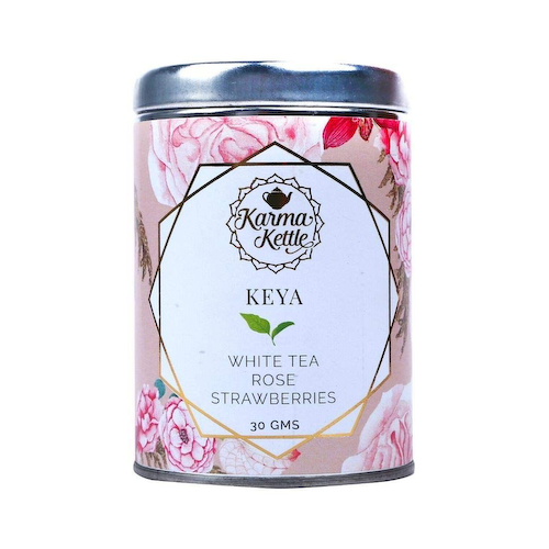 Белый чай с Розой и Клубникой (30 г), Keya, произв. Karma Kettle #1