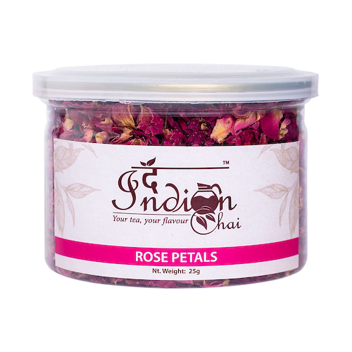 Чай из лепестков Роз (25 г), Rose Petals Tea, произв. Indian Chai #1