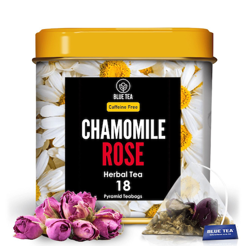 Чай из Ромашки и Розы (18 пак, 1,83 г), Chamomile Rose Herbal Tea, произв. Blue Tea #1