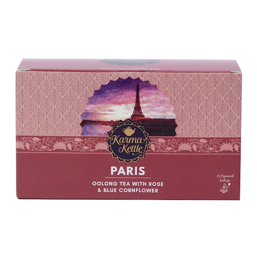 Чай Улун с Розой и Васильком (25 пак, 2 г), Paris, произв. Karma Kettle #1