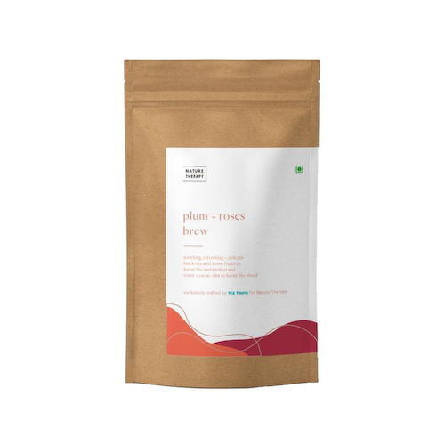 Черный чай со Сливой и Розой (100 г), Plum Roses Brew, произв. Tea Trunk #1