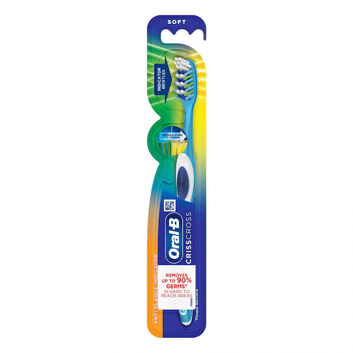 Мягкая зубная щетка, Toothbrush Criss Cross Soft, произв. Oral-B #1