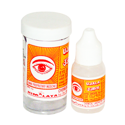 Уджала: глазные капли (5 мл), Ujala Eye Drops, произв. Himalaya Chemical Laboratory Pharmacy #1